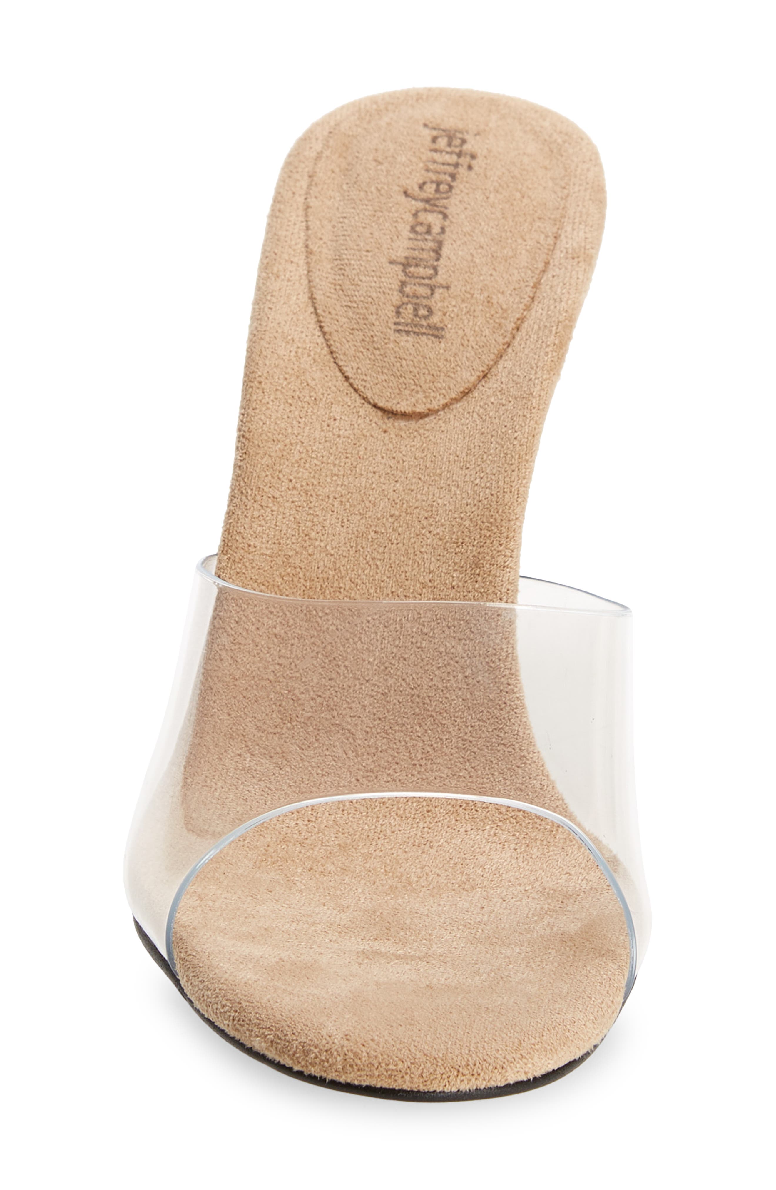 Jeffrey Campbell Cendrillon Clear Sandal, Alternate, color, Nd Su Clr