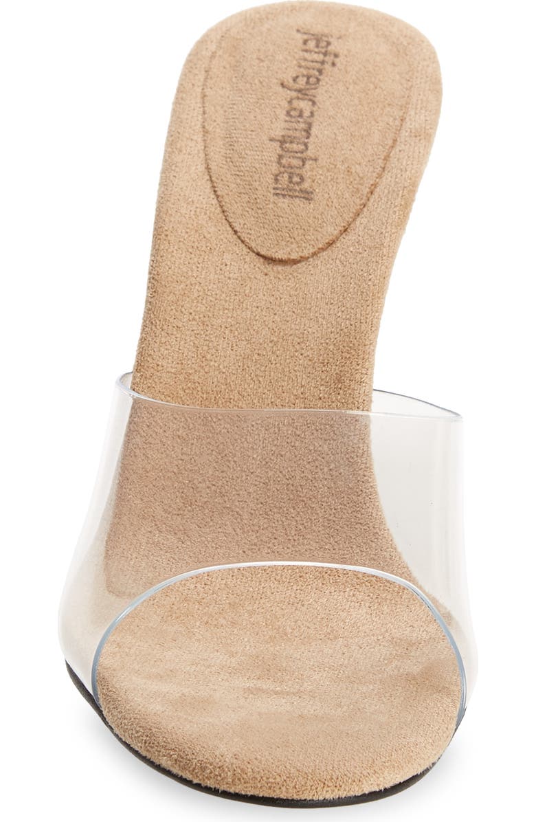 Jeffrey Campbell Cendrillon Clear Sandal, Alternate, color, Nd Su Clr