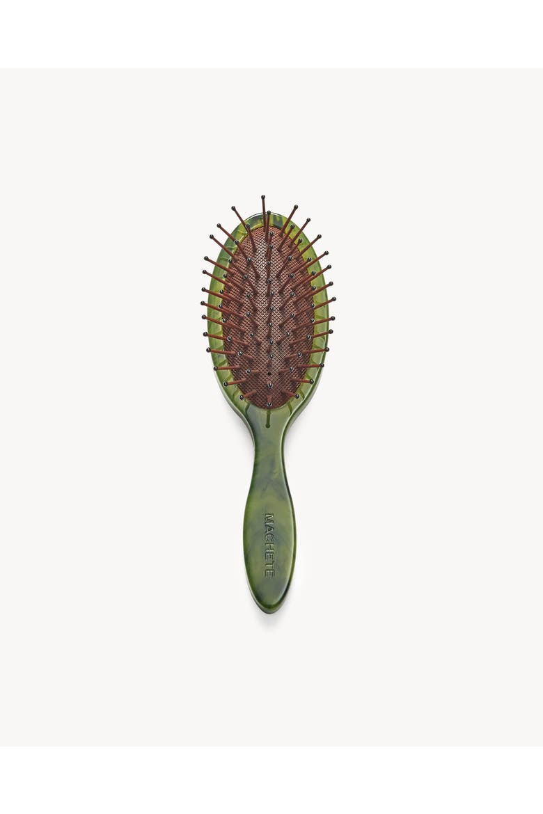 Petite Travel Detangling Hair Brush, Main, color, Algae