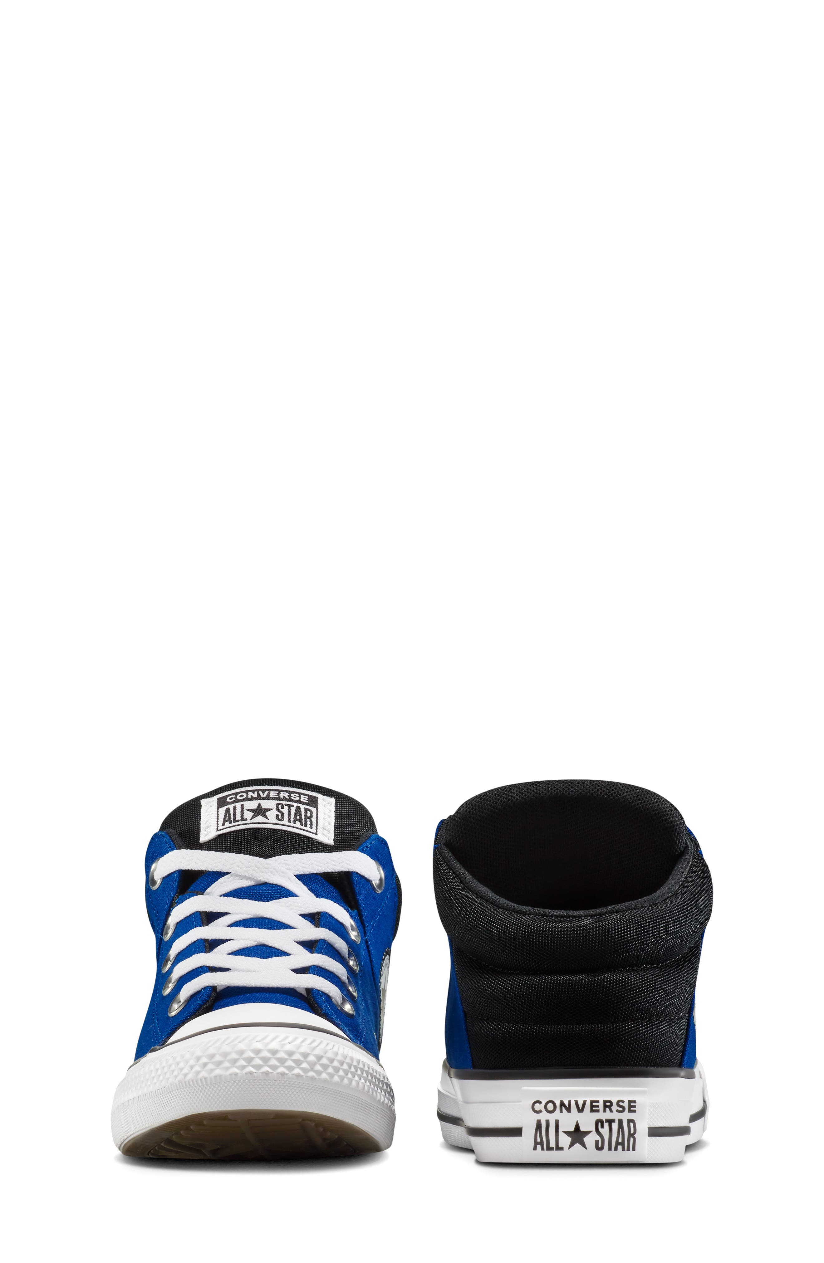 Converse Kids' Chuck Taylor<sup>®</sup> All Star<sup>®</sup> Axel Low Top Sneaker, Alternate, color, Blue/ White/ Black