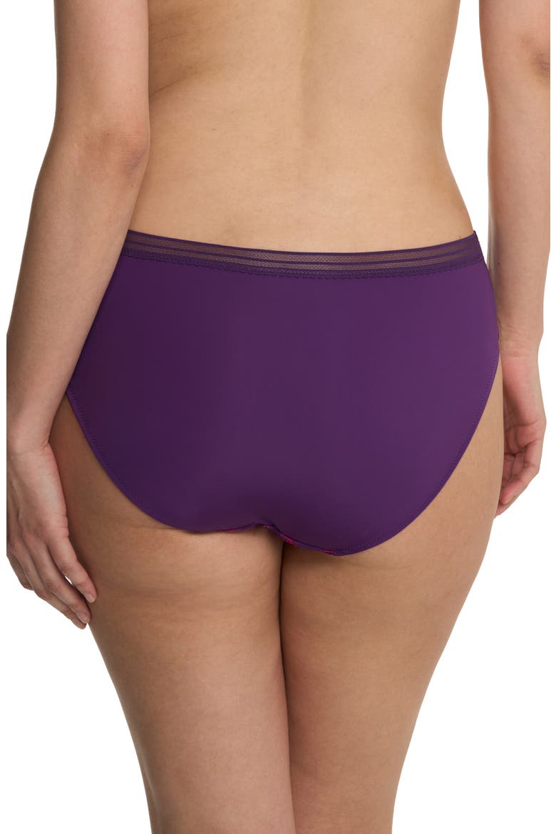 Love Lace Hipster Panties, Alternate, color, VIVID GRAPE/ SAKURA
