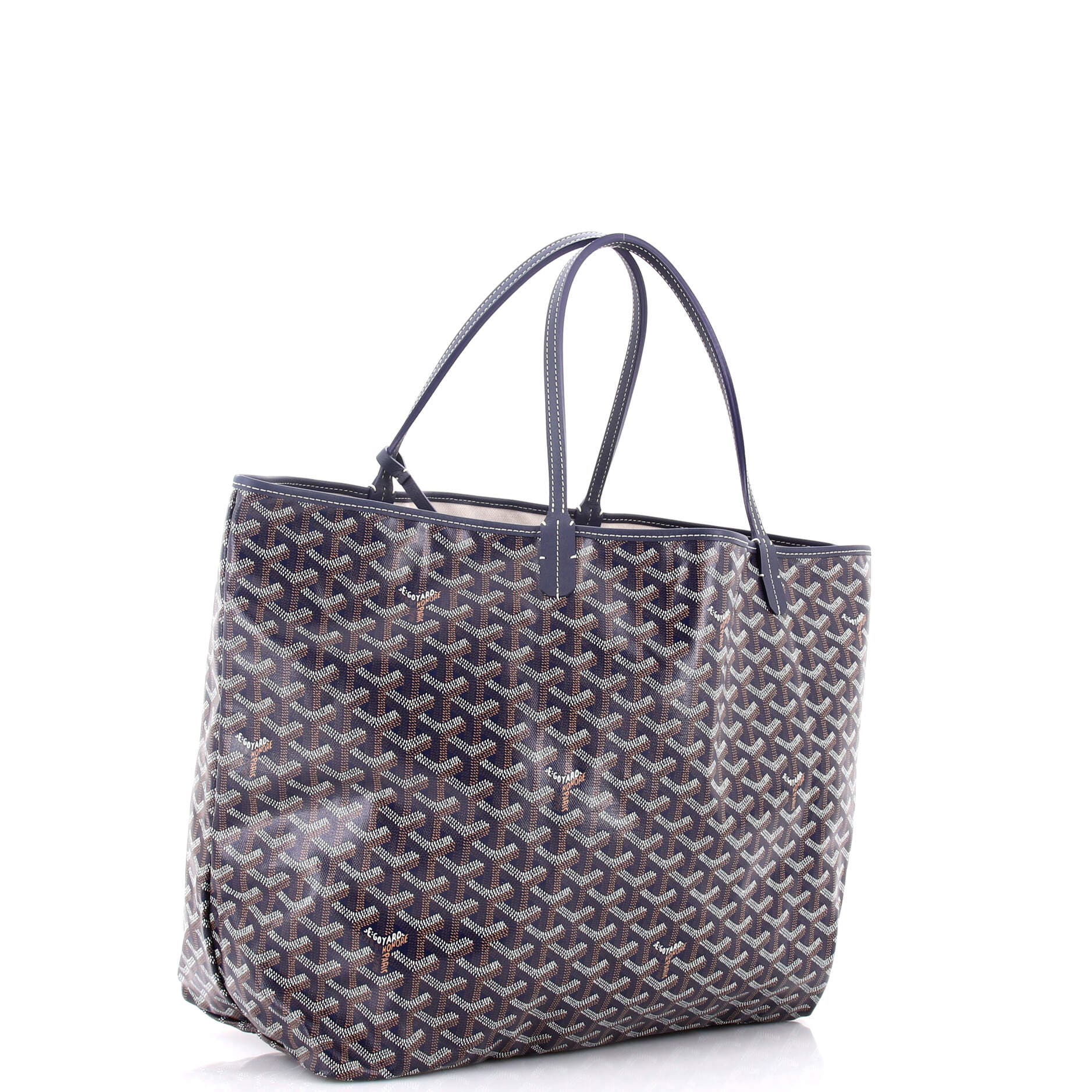 Pre-Owned Goyard Saint Louis Tote Coated Canvas GM, Alternate, color, 