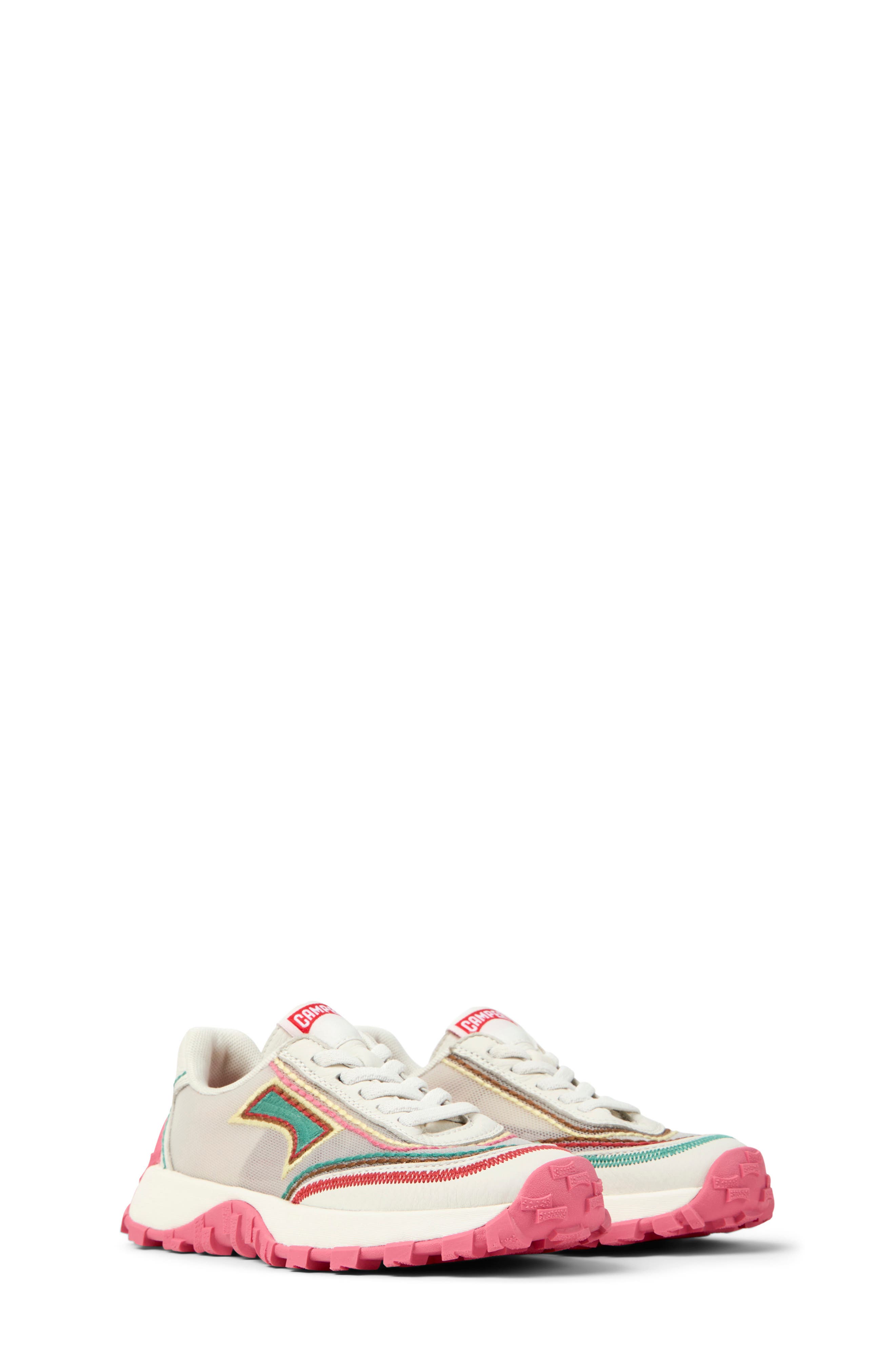Camper Kids' Drift Trail Twins Sneaker, Main, color, Multi - Pink