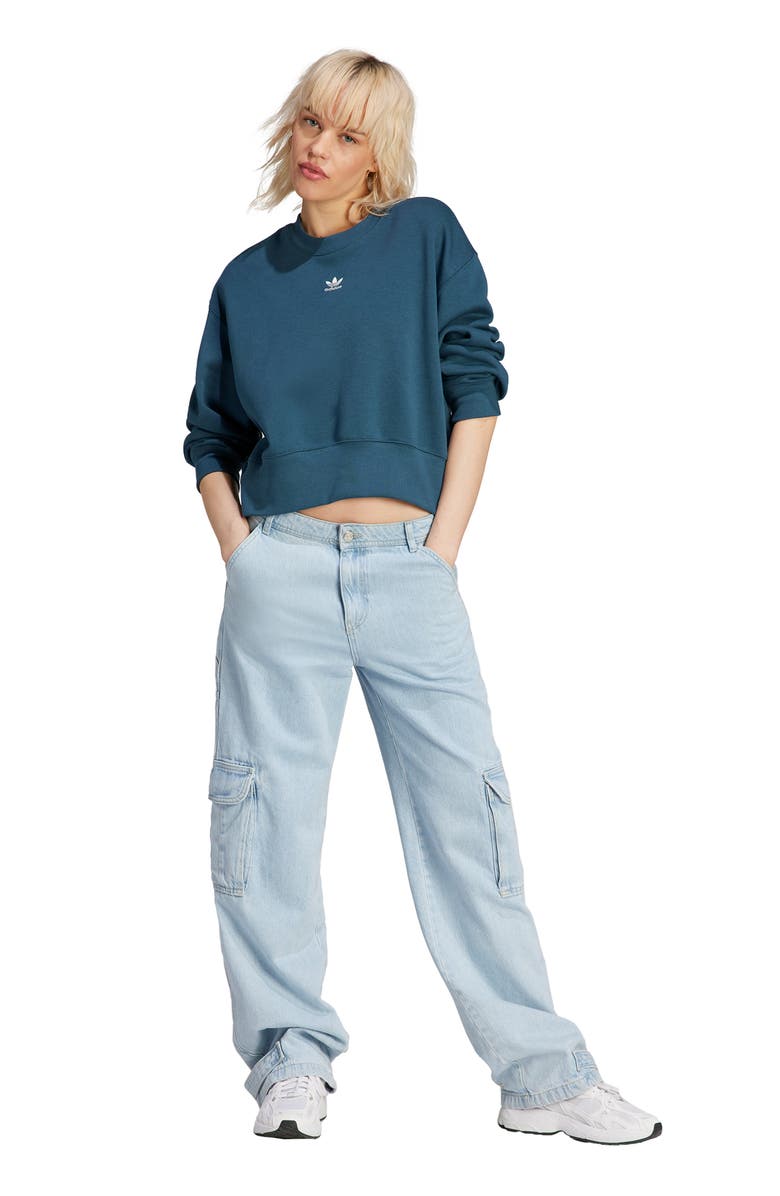 adidas Crewneck Sweatshirt, Alternate, color, 