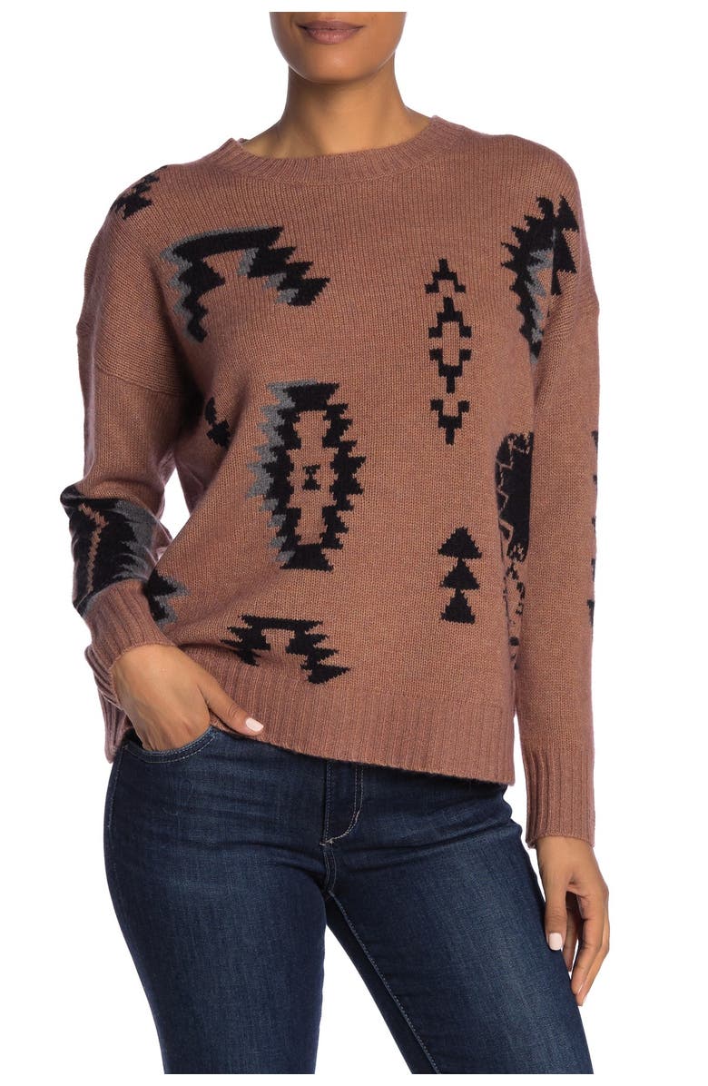 SKULL CASHMERE Brielle Wool & Cashmere Blend Sweater, Alternate, color,