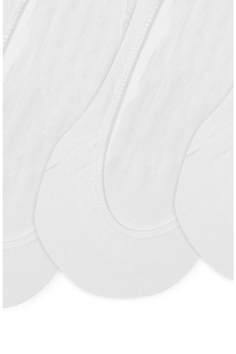 3-Pack Liner Socks, Alternate, color, WHITE