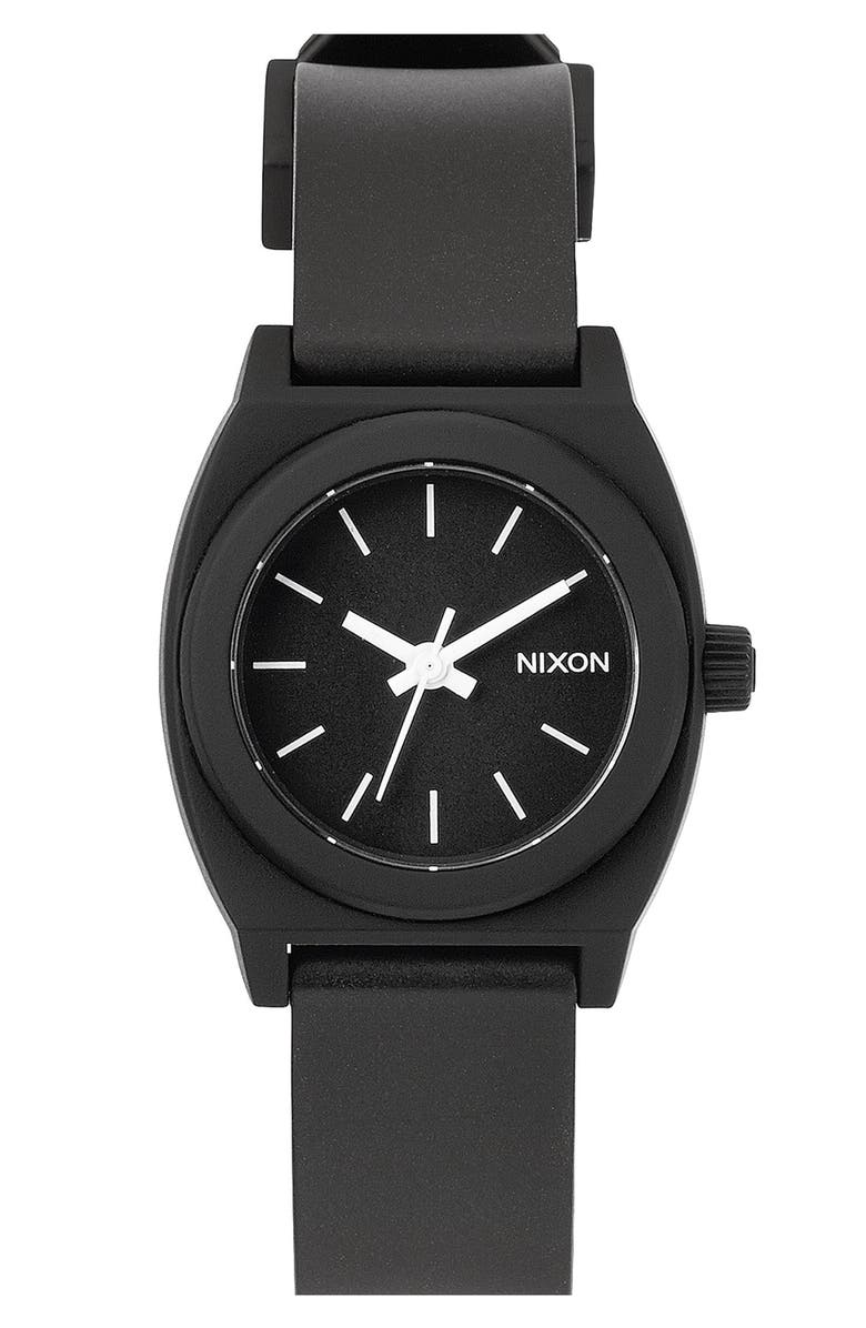 Nixon 'The Small Time Teller' Round Watch, 26mm, Main, color, 