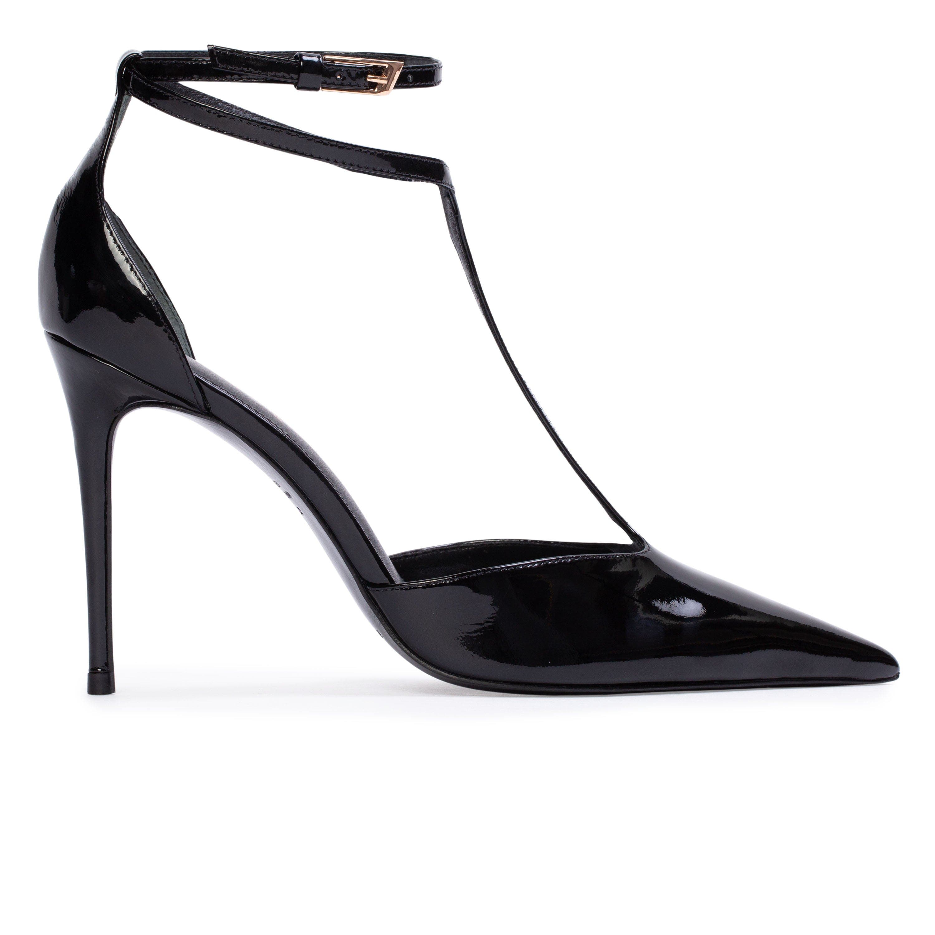 BLACK SUEDE STUDIO Ruby 100 Pump, Main, color, Black Patent