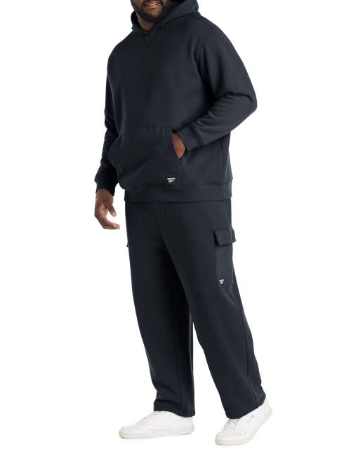 Reebok Big & Tall Performance Supersoft Cargo Sweatpants In Animal Print