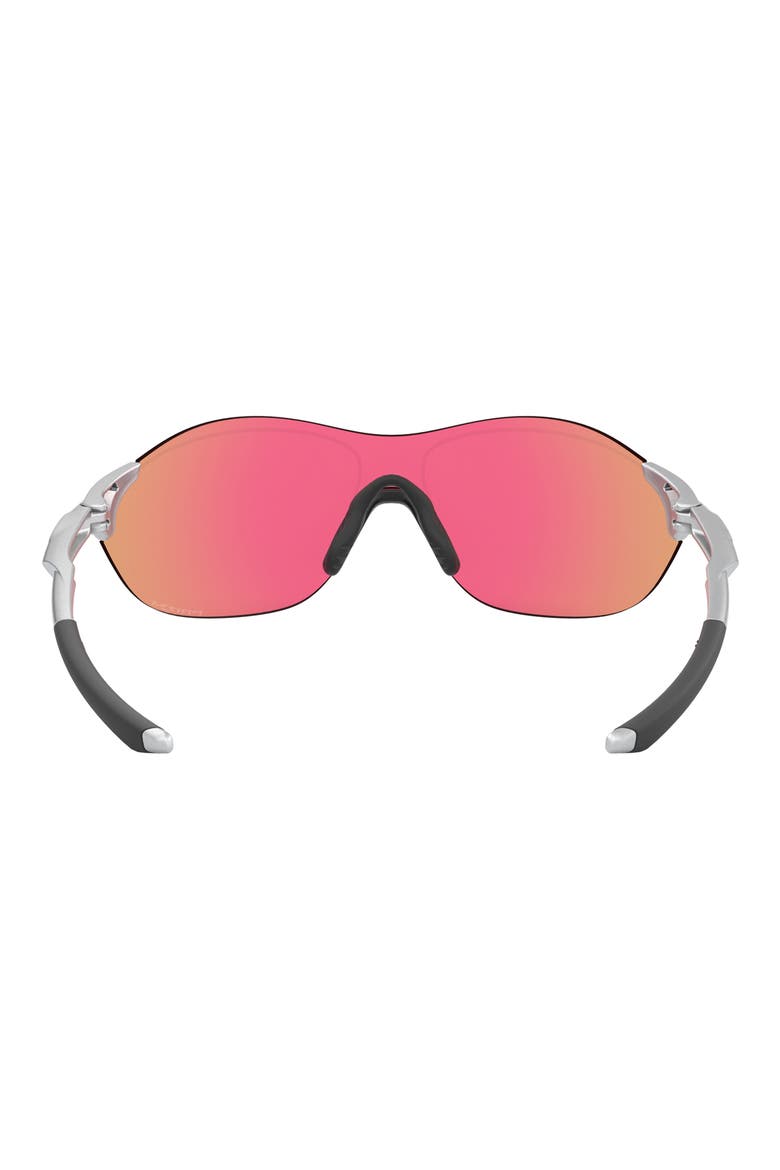 Evzero Swift 138mm Rectangular Sunglasses, Alternate, color, SILVER / PRIZM GOLF