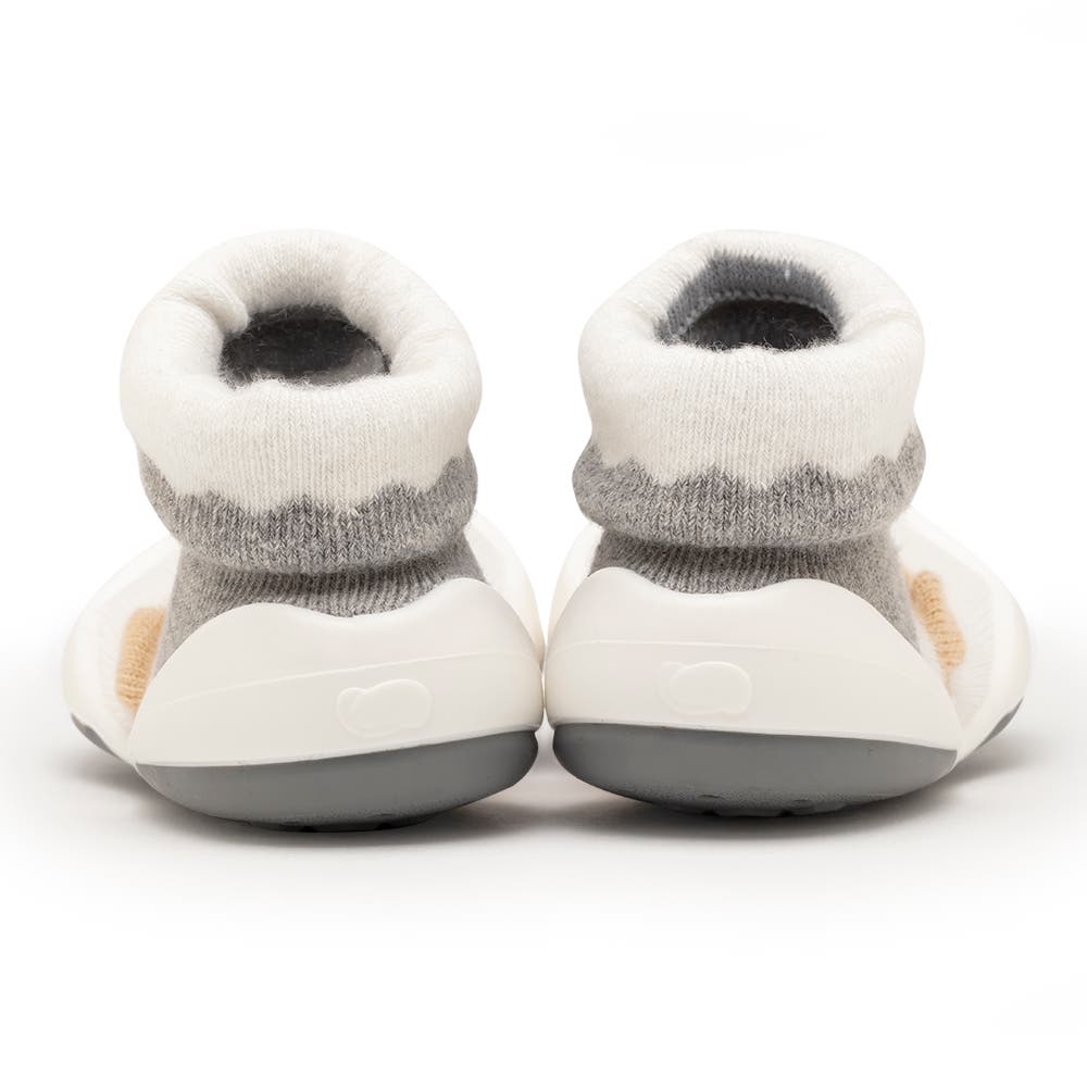 Komuello Toddler Sock Shoes - Little Lamb, Alternate, color, Grey