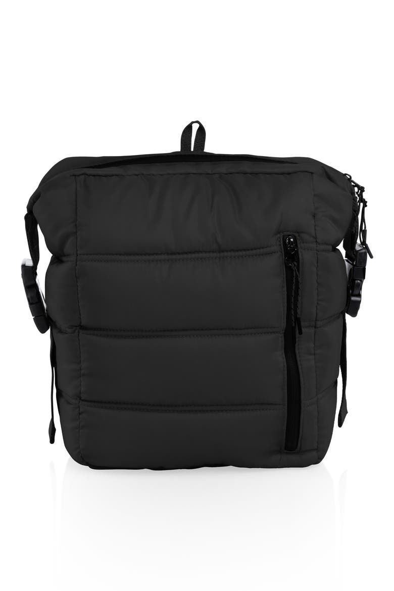 Everyday Quilted Washable Insulated Cooler Backpack, Main, color, OBSIDIAN BLACK