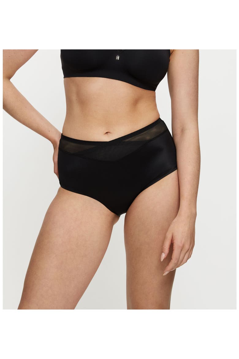 True Shape Sensation Shaping Briefs, Alternate, color, Black