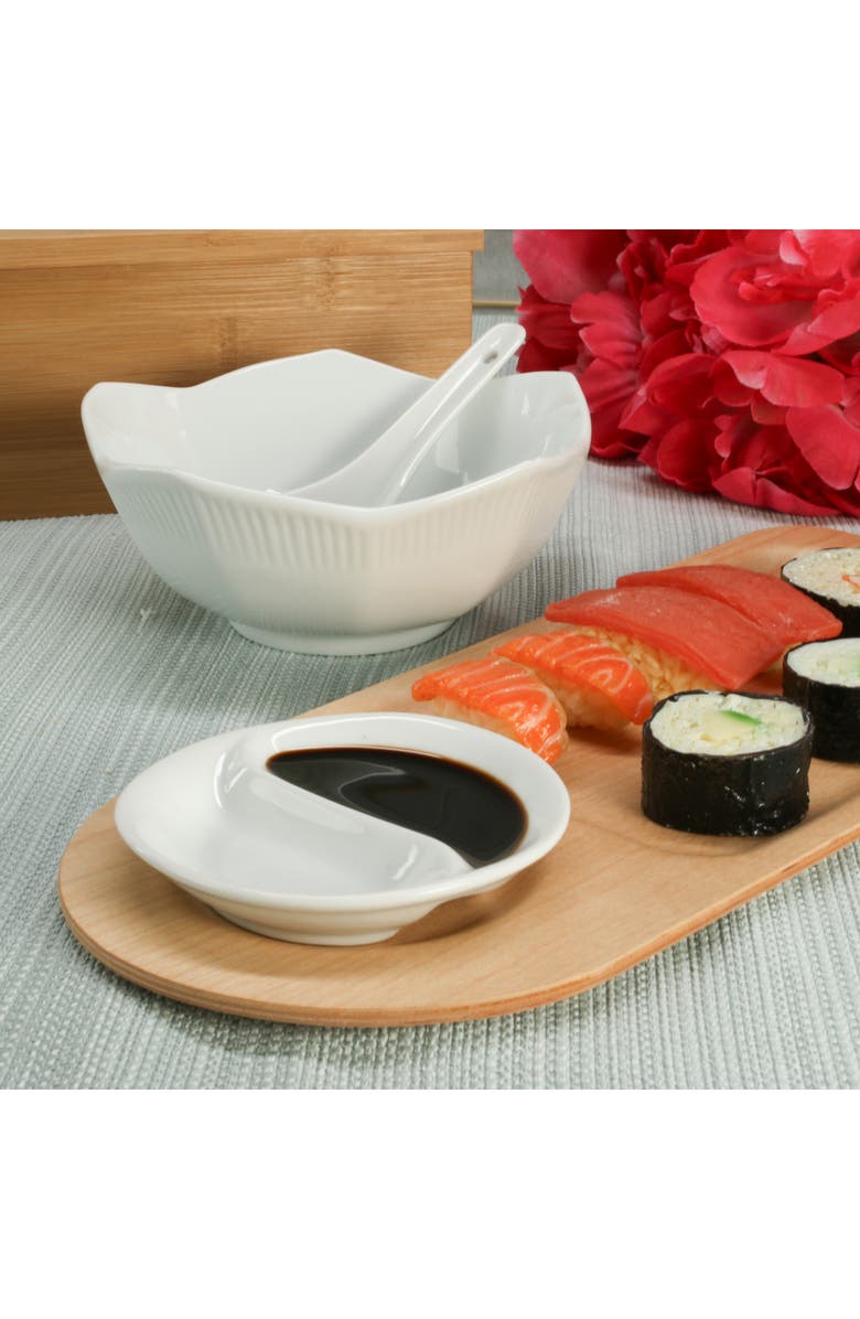 BIA Cordon Bleu Set of 6 Lotus Bowls, Alternate, color, White