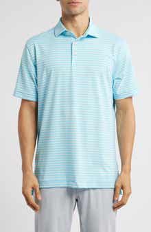 Peter Millar Dunnes Stripe Performance Jersey Polo