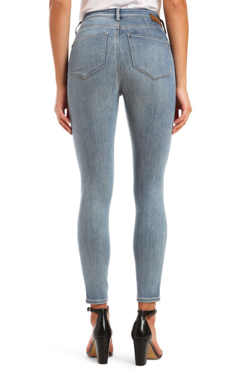 Mavi Jeans Scarlett SuperSoft High Waist Ankle Skinny Jeans, Alternate, color, 
