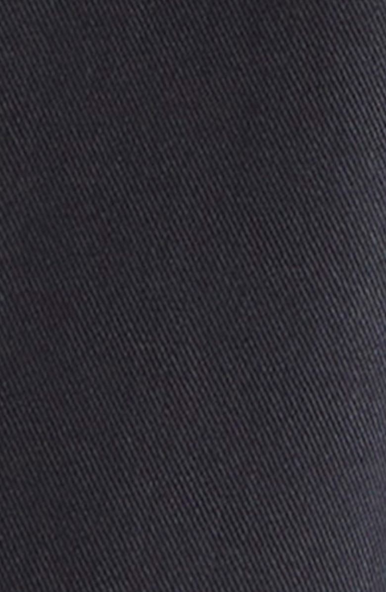 R13 Gathered Cargo Midi Skirt, Alternate, color, Black