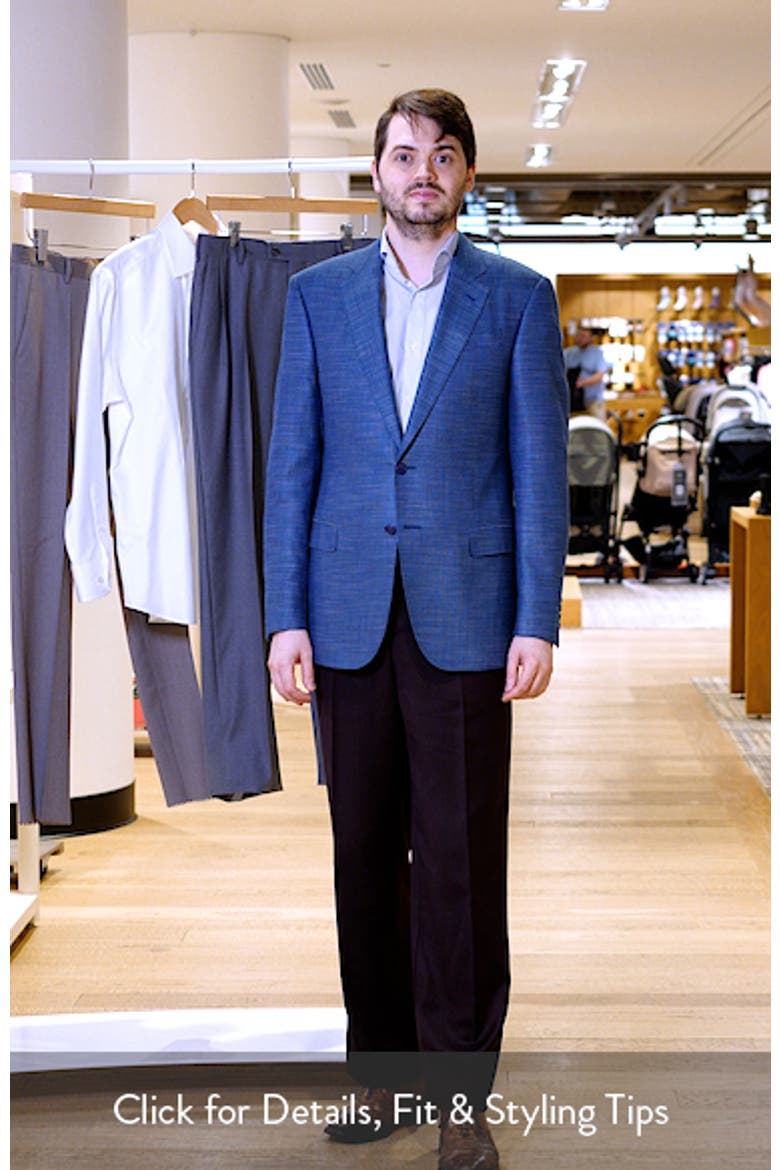 Slub Teal Sport Coat video