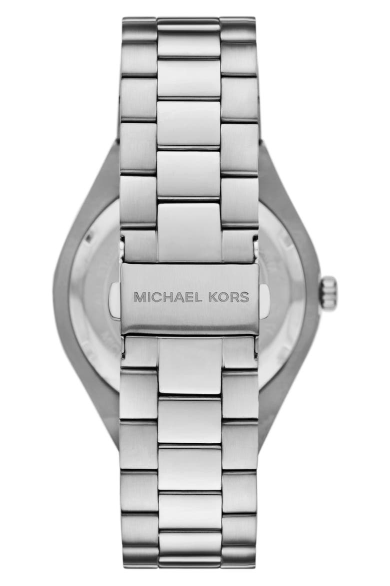 Lennox Bracelet Watch, 43mm, Alternate, color, SILVER
