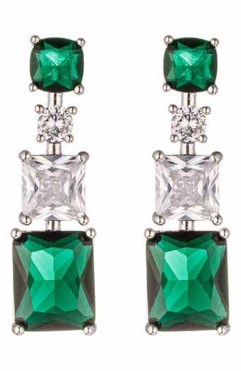 Maja Cubic Zirconia Drop Earrings