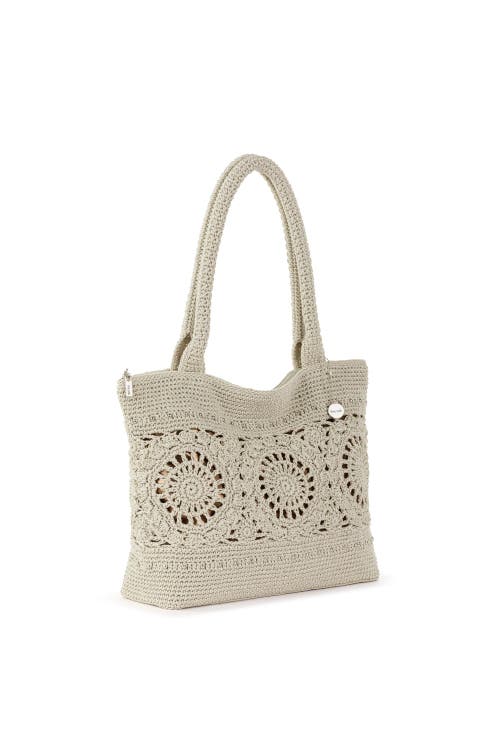 The Sak Crafted Classics Crochet Extra-large Carryall Tote In Natural Medallion