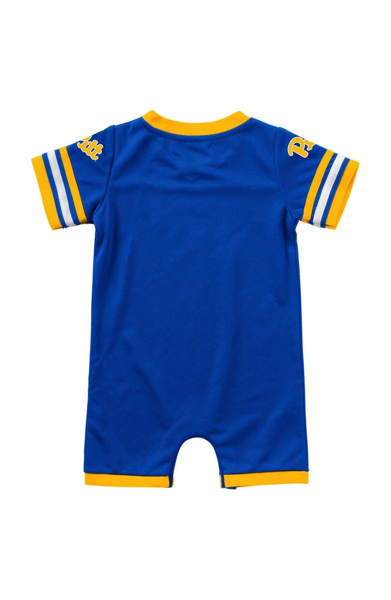 COLOSSEUM Infant Colosseum Royal Pitt Panthers Bumpo Football Romper, Alternate, color, Royal