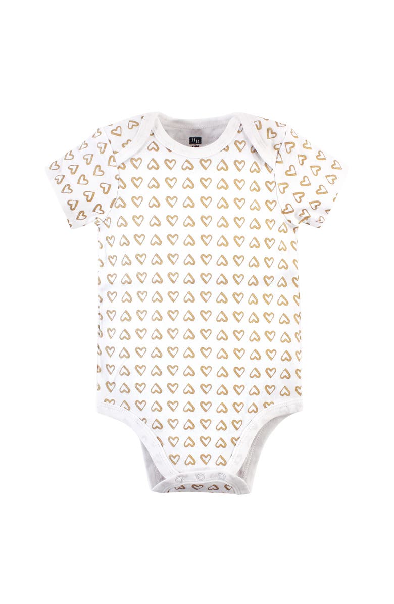 Hudson Baby Three-Piece Set of Cotton Bodysuits, Alternate, color, Dream Love