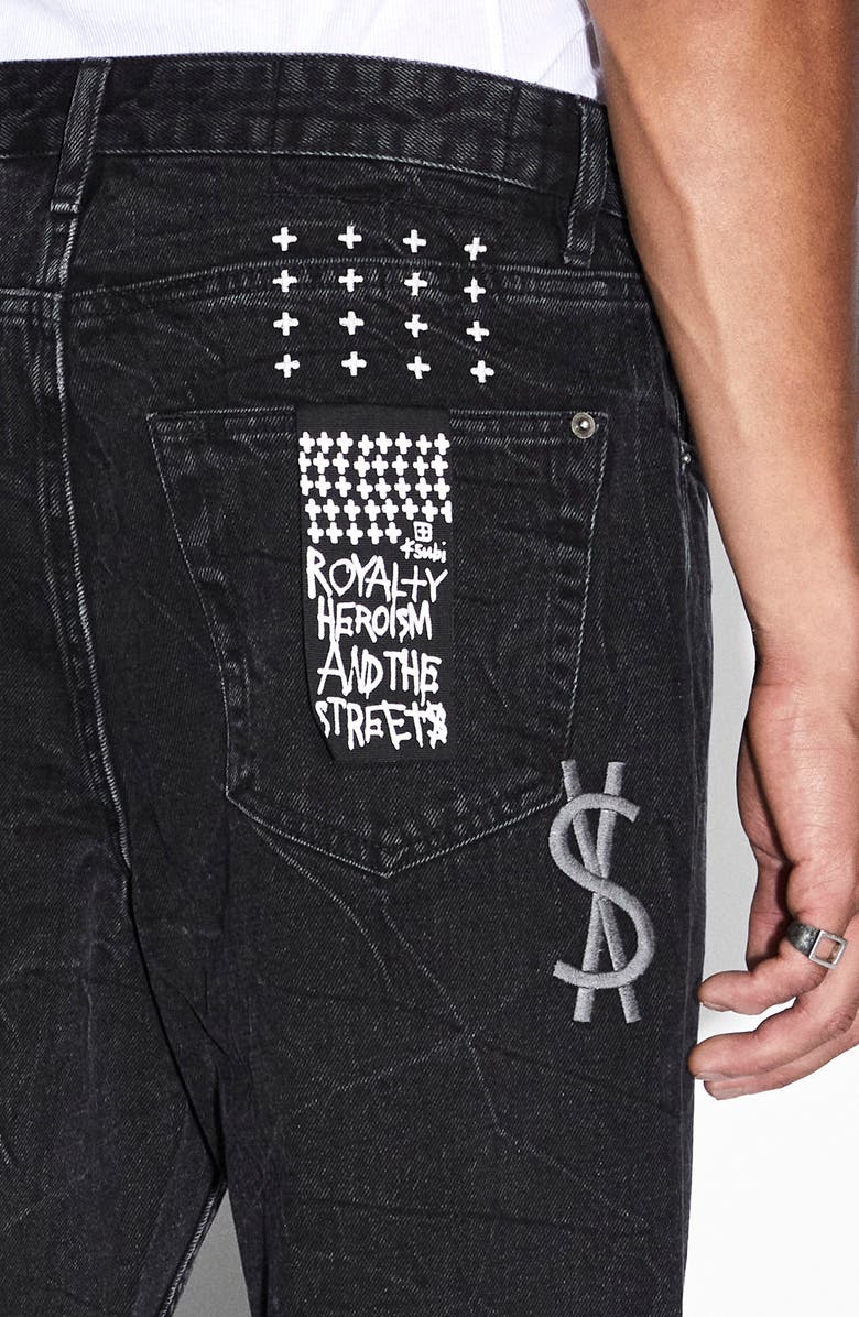 Ksubi Anti K Granite Relaxed Straight Leg Jeans, Alternate, color, 