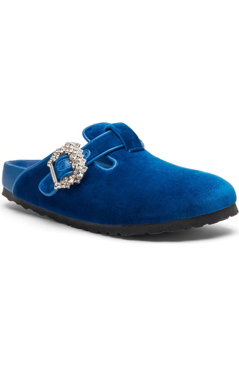 BIRKENSTOCK X MANOLO Blahnik Boston Crystal Buckle Clog, Main, color,