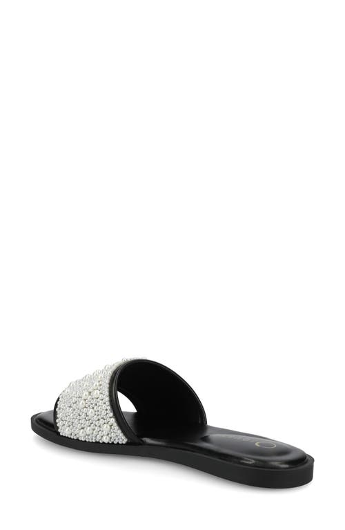Shop Journee Collection Precly Slide Sandal In Black
