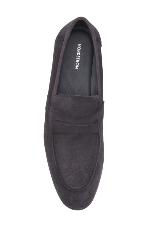 Nordstrom Knox Flexible Penny Loafer In Black
