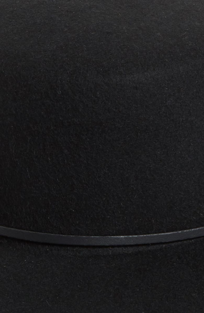 Hinge Flat Brim Felt Hat, Alternate, color, 