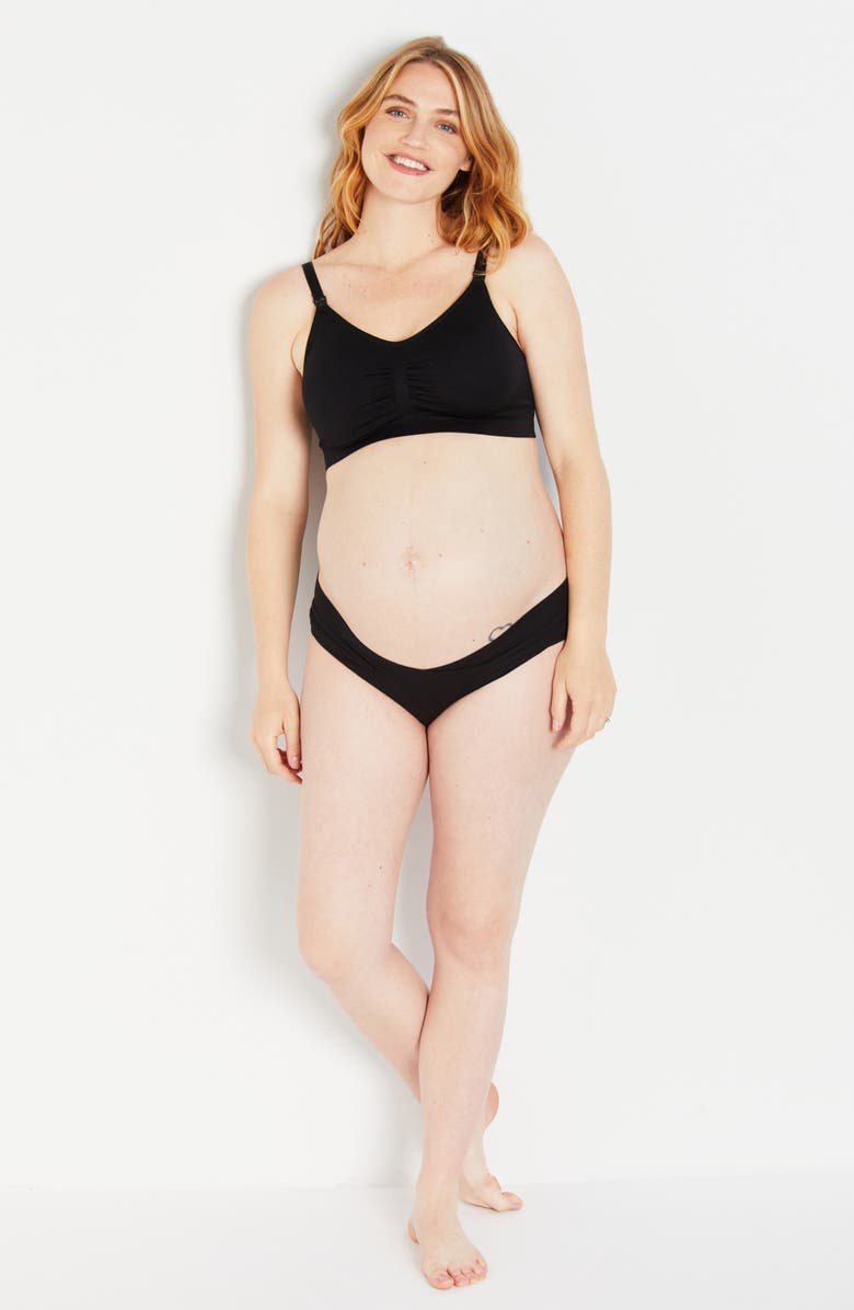 MOTHERHOOD MATERNITY Full Coverage Seamless Maternity/Nursing Bra, Alternate, color, 
