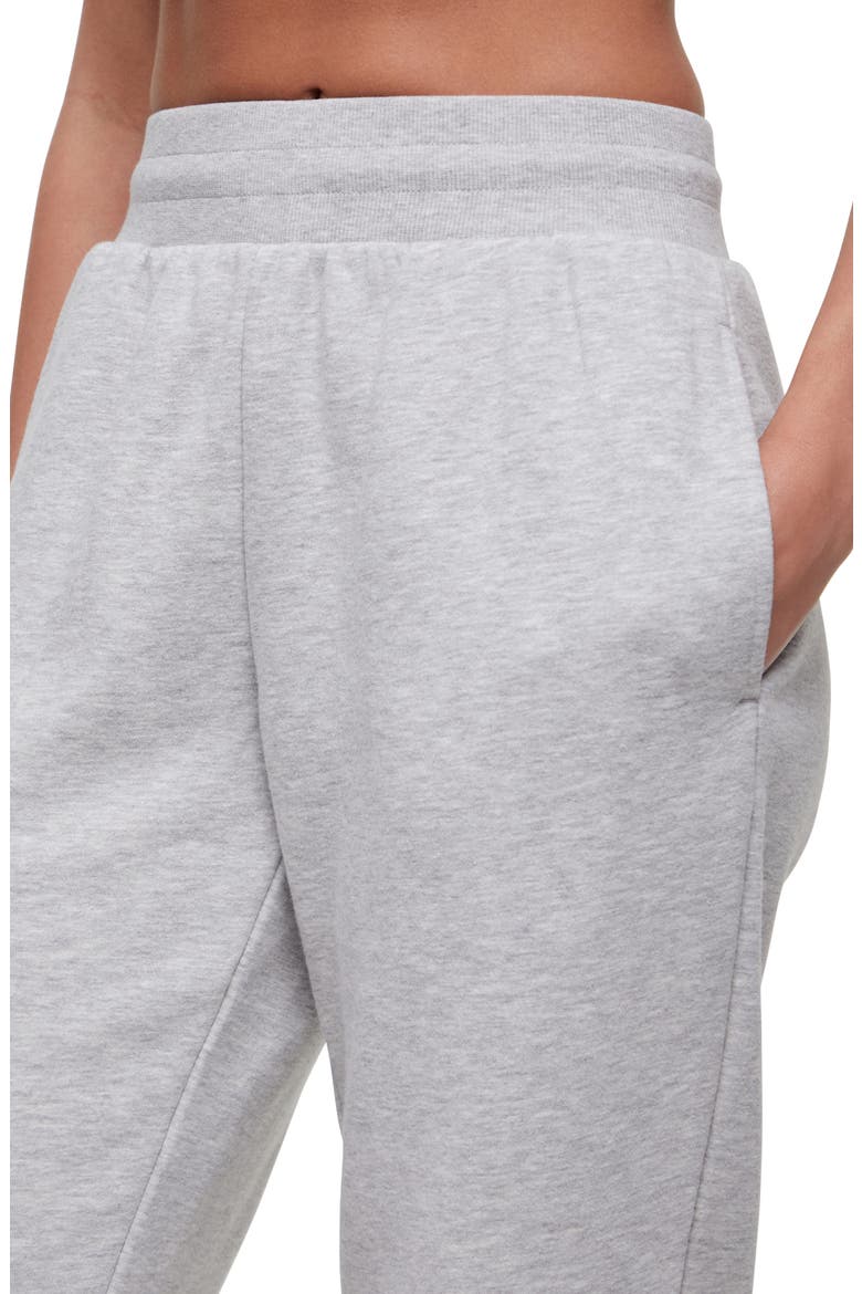 Mara High Waist Sweatpants, Alternate, color, HEATHER GREY