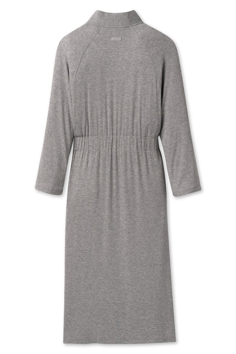 Myra Rib Robe, Alternate, color, GREY HEATHER