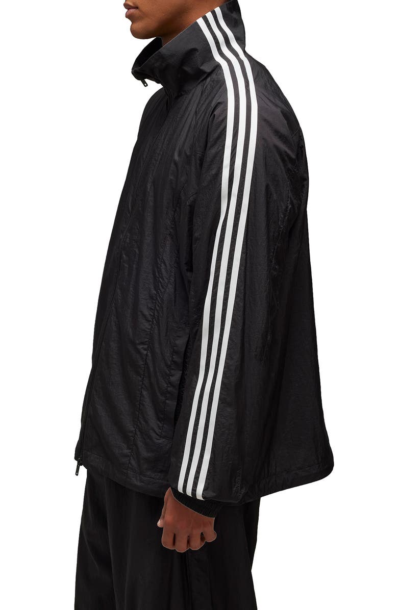 Y-3 3-Stripes Nylon Shell Jacket, Alternate, color, 