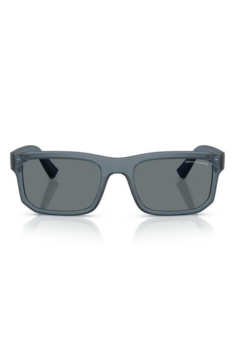 56mm Square Sunglasses