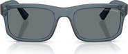 AX Armani Exchange 56mm Square Sunglasses