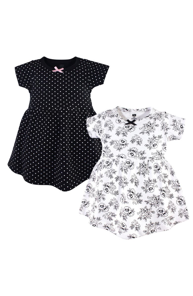 Hudson Baby Two Pack Dress Set, Main, color, Toile