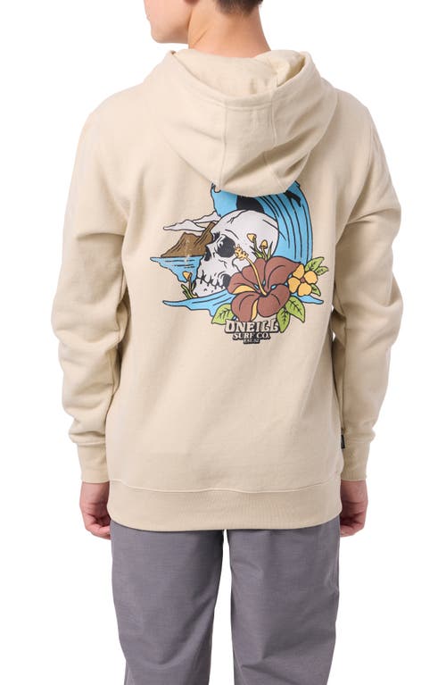 O'neill Kids' Fifty Two Graphic Hoodie In White