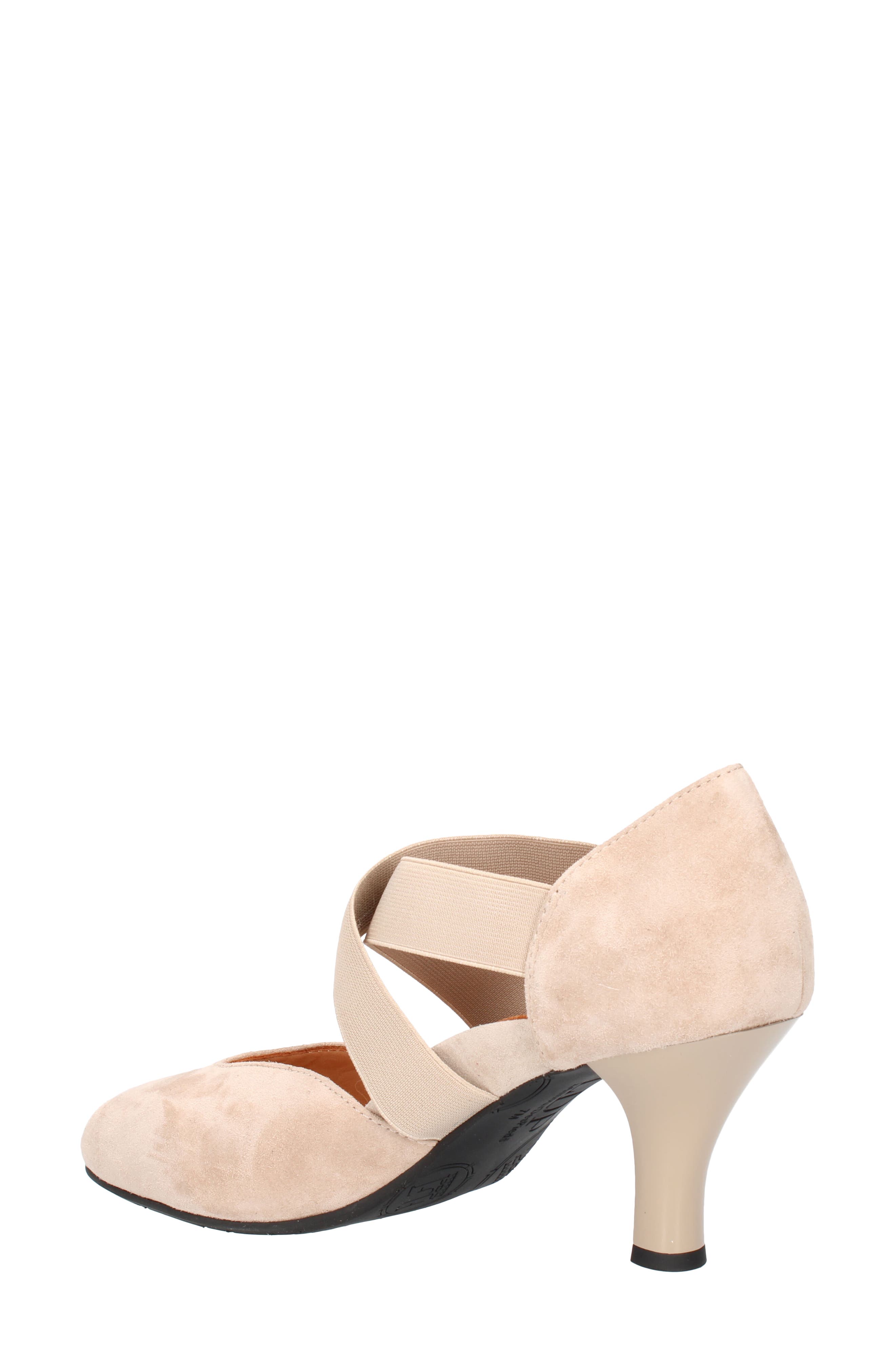 Bishar Crisscross Pump, Alternate, color, TAUPE