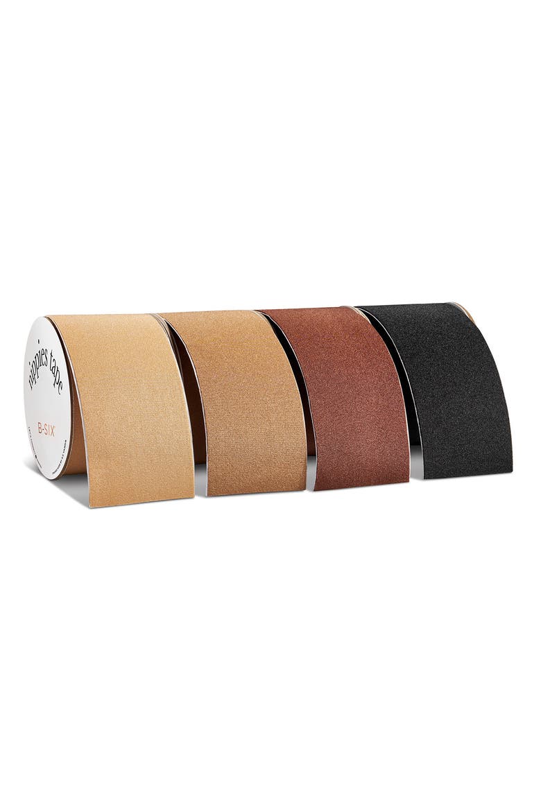 Bristols 6 Breast Tape, Alternate, color, BLACK