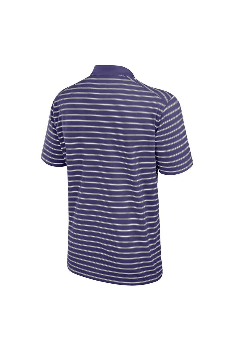 Men's Nike Purple Kansas State Wildcats Victory Stripe Performance Polo, Alternate, color, Purple