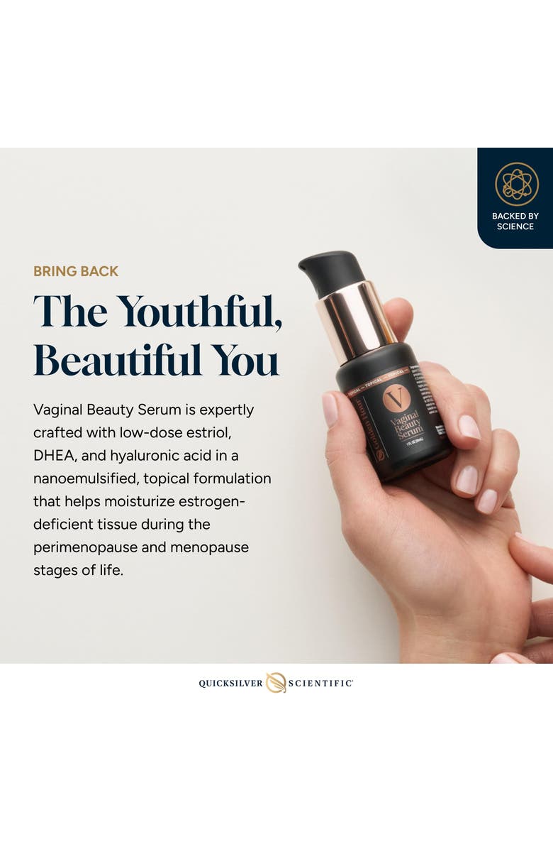 Quicksilver Scientific Vaginal Beauty Topical Hormone Support Serum, Alternate, color, NO COLOR