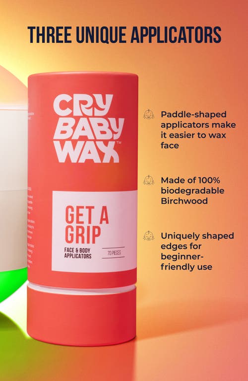 CRYBABY WAX CRYBABY WAX GET A GRIP FACE & BODY 70-PIECE APPLICATORS SET