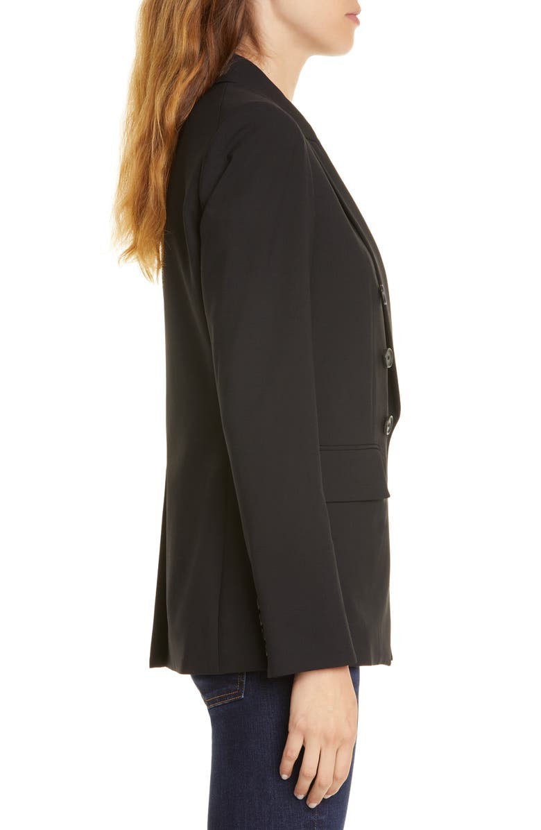 Veronica Beard Matteo Double Breasted Dickey Blazer, Alternate, color, 