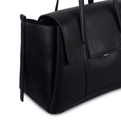 Radley The Chancery Medium Flapover Shoulder Bag In Black