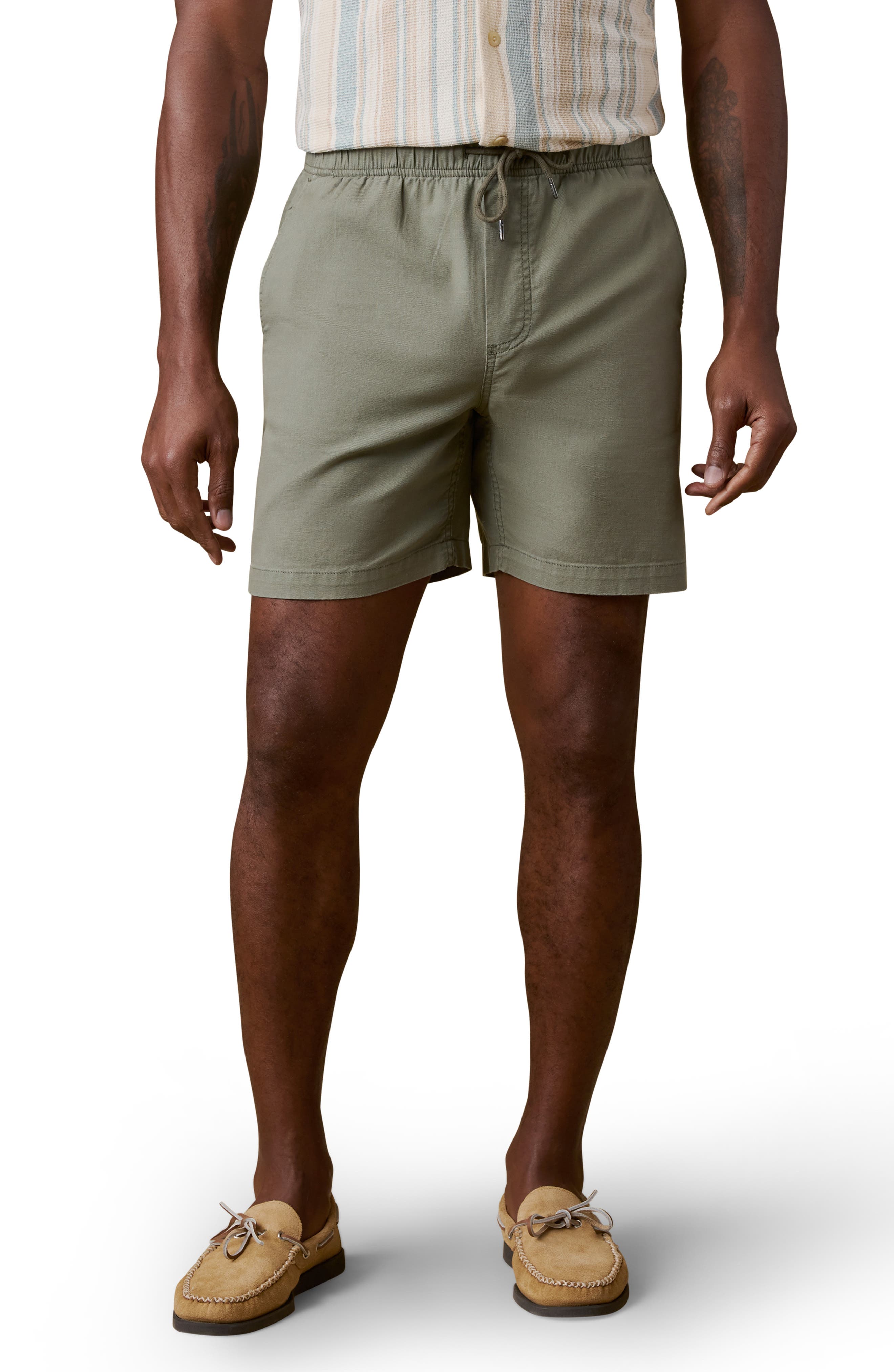 Essential Stretch Cotton Drawstring Shorts - image 3