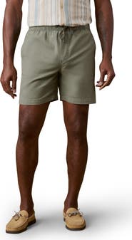 Faherty Essential Stretch Cotton Drawstring Shorts