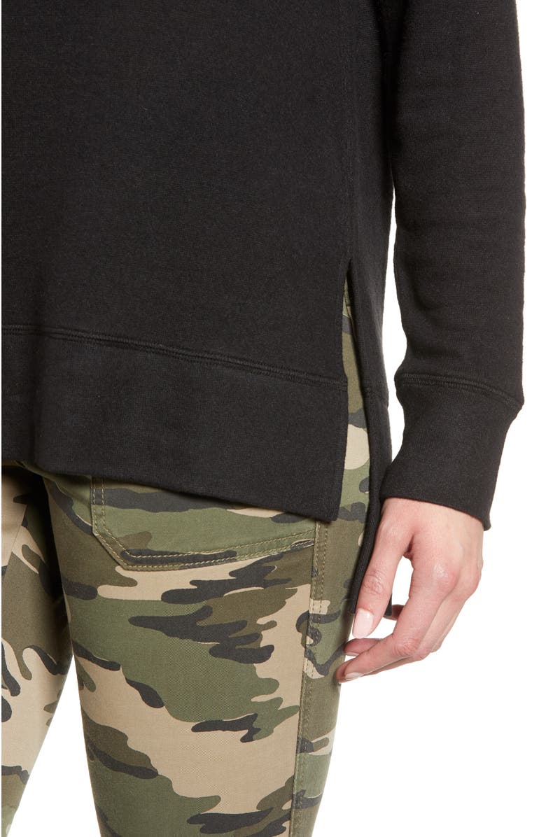 Caslon<sup>®</sup> Cozy Sweatshirt, Alternate, color,